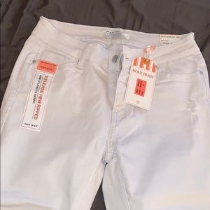 White skinny jeans